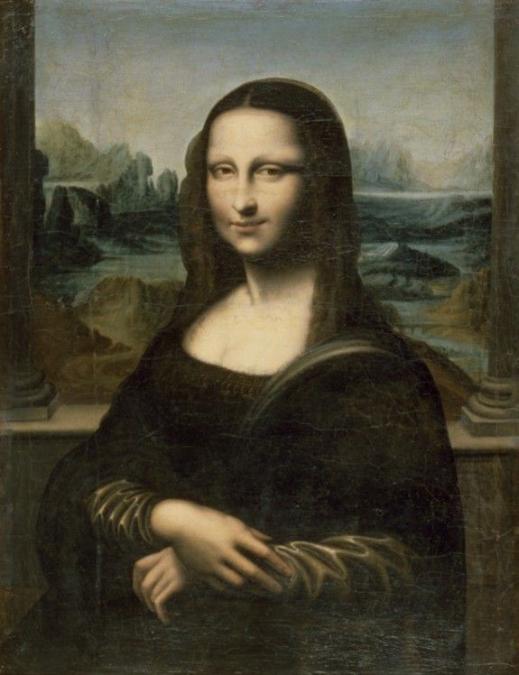 ５年間かけたモナリザの模写 5年間かけたモナリザの模写