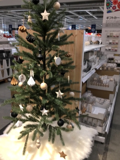 IKEAで買ったクリスマスオーナメント : 公園よこのちいさないえから