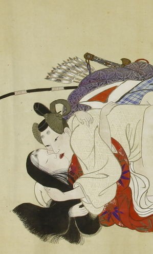 伝土佐光起六花仙秘画画巻（艶本・春画・syunga/higa) : 骨董・古美術 