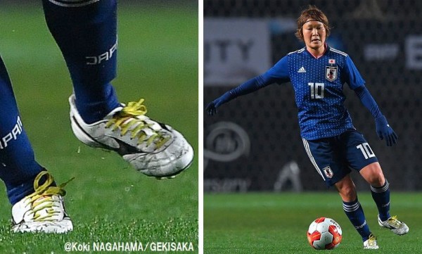 なでしこジャパン 着用スパイクデータ 【EAFF E-1選手権2017