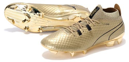 限定】 プーマワン17.1 FG ゴールド (アグエロ限定着用) 国内10足限定