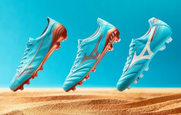 2022W杯用カラー！ミズノ「AZURE BLUE PACK」スパイク正式公開