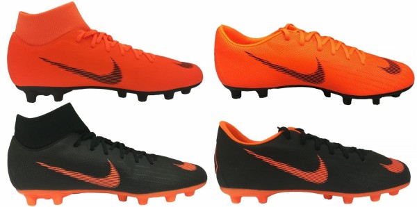 黒×橙】 ナイキ マーキュリアルヴェイパー12 エリート AG-PRO