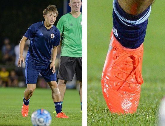 日本代表 合宿での着用スパイク レポート (2016年10月