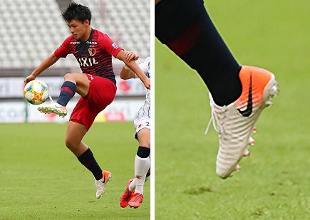 上田綺世がナイキと契約か!?「ティエンポレジェンド7と8」を着用開始