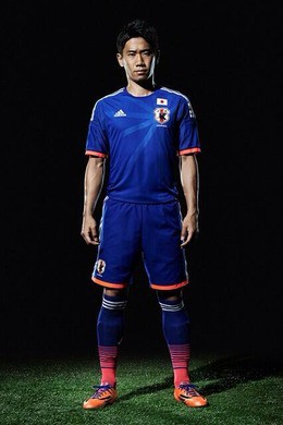 2014FIFAワールドカップブラジル大会着用モデル日本代表 オーセンティック 定価15,290円ワールドカップブラジル大会着用モデル日本代表