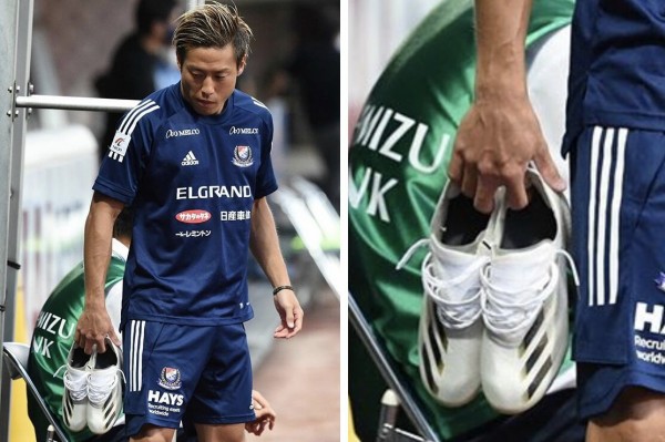 adidas - 横浜fマリノス  ユニフォーム　サッカー　仲川輝人 adidas 横浜Fマリノス 2019 ユニフォーム ホーム 半袖 ジュニア