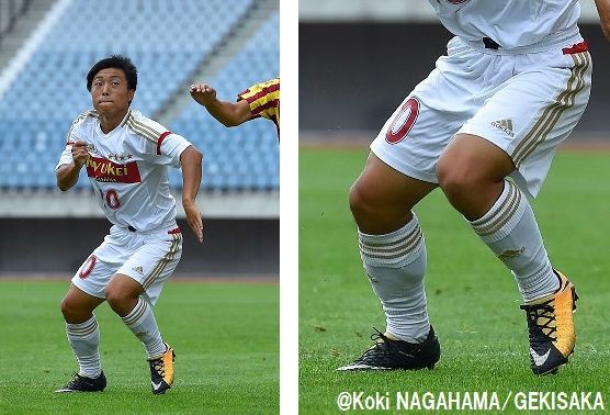 流通経済大柏高 着用スパイクデータ 全国高校サッカー総体2017