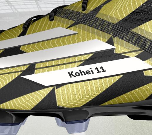 mi adidas アディゼロ F50 WC カスタマイズ : Kohei's BLOG サッカー