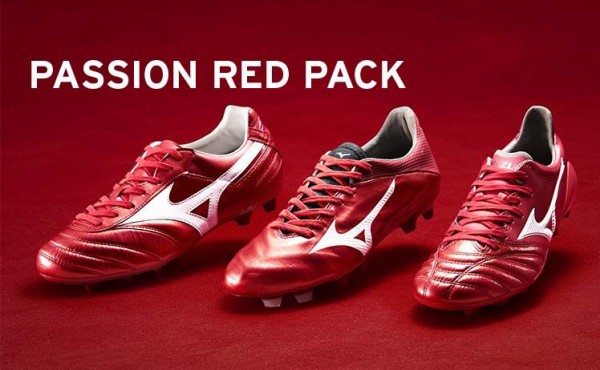 シューレースモレリア2Japan passion red pack