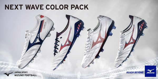 MIZUNOのスパイク（モレリアウェーブ） ミズノのサッカースパイク「モレリア」がスニーカーに ウエーブ