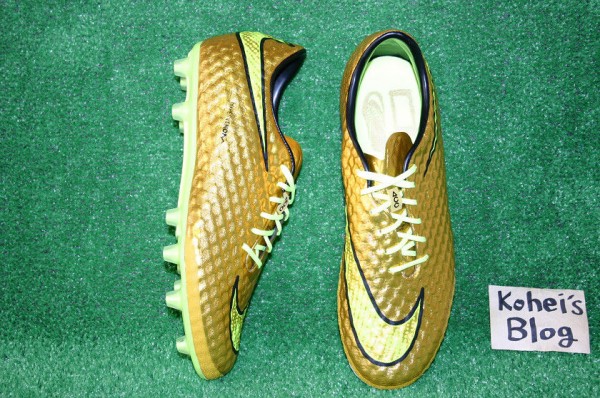 ナイキ ハイパーヴェノム ファントム PREM HG-E(ゴールド×イエロー) NIKE ナイキ ハイパーヴェノム フェロン PREM HG-E(ゴールド