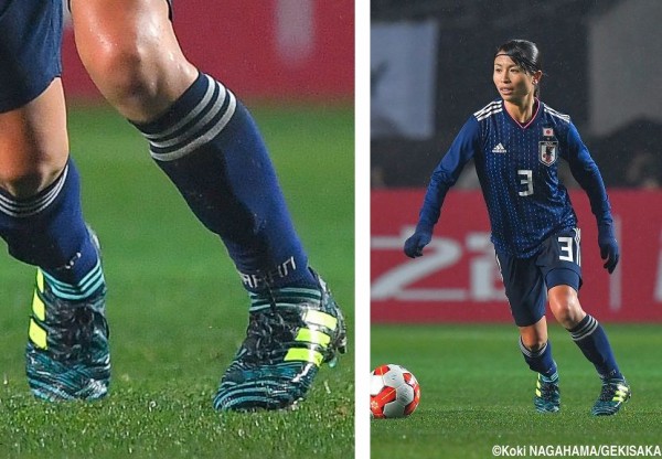 なでしこジャパン 着用スパイクデータ 【EAFF E-1選手権2017