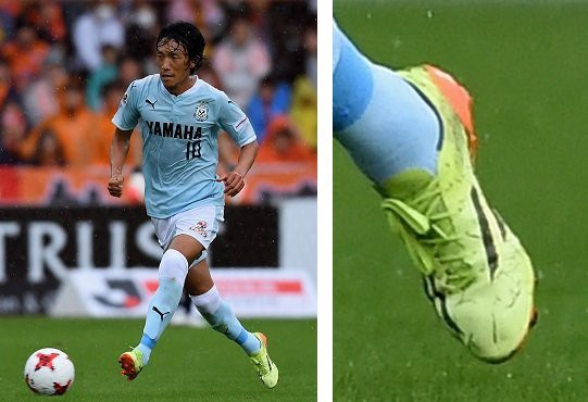 横浜FC 中村俊輔が743日ぶりにゴール！着用スパイクをレポート