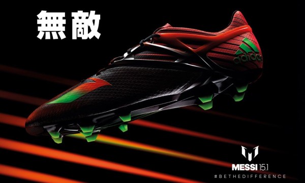 Messi 15.1 サッカースパイク adidas メッシ 15.1 新色 黒赤緑 : Kohei's BLOG サッカースパイク情報