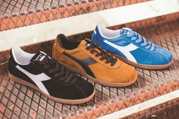 ディアドラ　CAMPANIA DIADORA カンパーニャMD PU ホワイト×オレンジ 【diadora