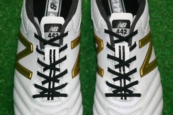 ニューバランス 442 PRO HG【機能性】 ウィズ2E (白黒金カラー