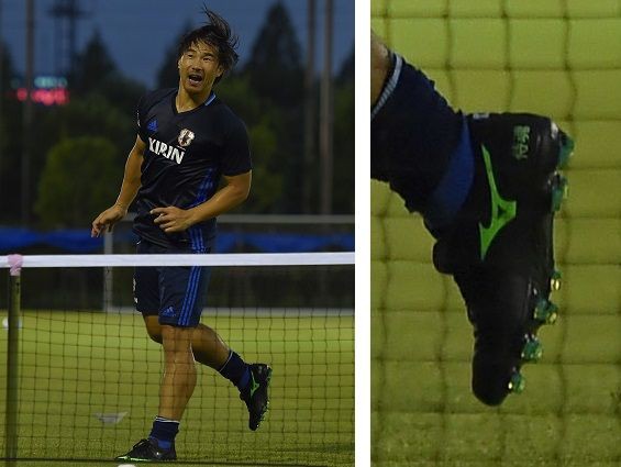 W杯アジア最終予選前】 日本代表選手の練習での着用スパイク レポ