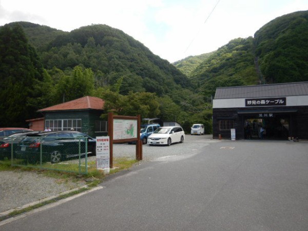 妙見山へ下見 星のサンカクテン