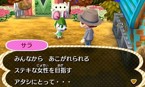 とび森 サラの提案3 ふらふら滞在記 あつ森 とび森ブログ