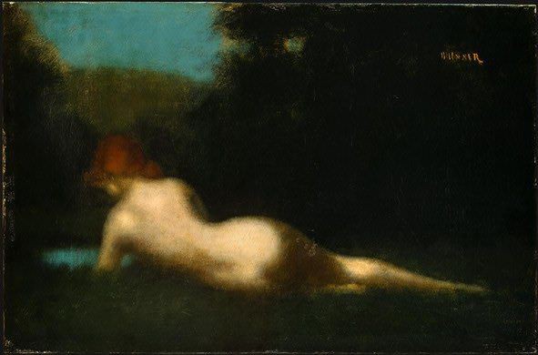 【19世紀巨匠】ジャン＝ジャック・エンネル油彩原画Ｆ８号『水浴の裸婦』【真作】 ジャン＝ジャック・エンネル - Wikipedia