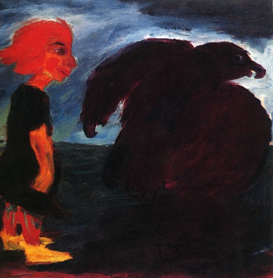 再入荷】ドイツの画家『エミール・ノルデ』スウェーデンでの個展