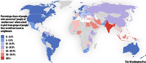 世界で最もレイシストな国はどこだろう 海外の反応 海外ネタ帳