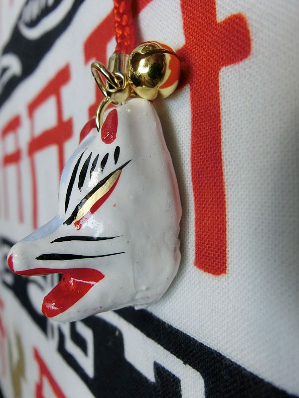 口開け狐面根付けを入荷致しました 狐面堂の覚え書き