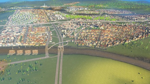 cities skylines シティーズスカイライン で遊ぶ その27 今日はゲーム日和