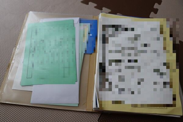 小学校プリント整理を100均ファイルで : きゅうきゅう