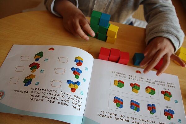 ちょっと残念な幼児のパズル道場 ずけいブロック 口コミレビュー感想 きゅうきゅう