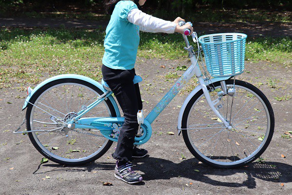 ブリヂストン　エコパル22インチ　ブルー 自転車に乗れない小3 ブリヂストンエコパル22インチ : きゅうきゅう