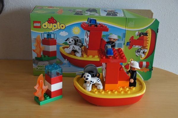 レゴ (LEGO) デュプロのまち 消防ボート 10591 レビュー : きゅうきゅう