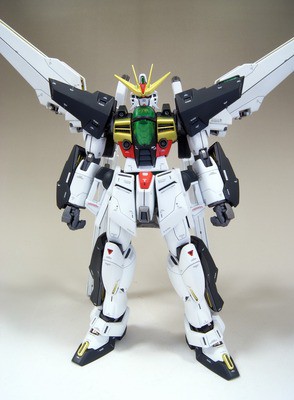 完成品レビュー】1/100 MG ガンダムダブルエックス【塗装