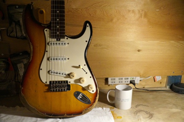 Kooy Guitars Refinish Aged Strat 