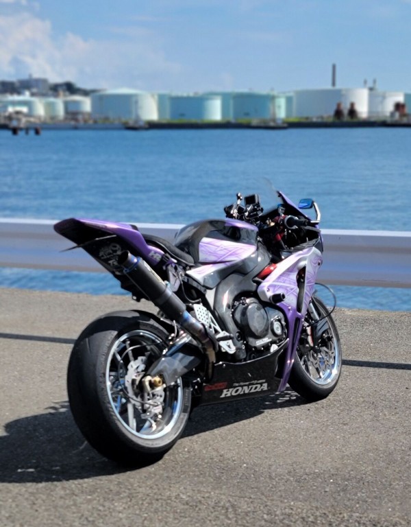 CBR1000RR オウルテックキャタライザー : 磯子岸壁夜遊び倶楽部#45