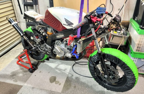 NSR-mini ステムベアリング交換 ローラーベアリング : 磯子岸壁夜遊び
