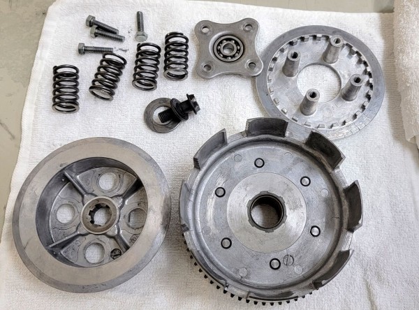 研究素材 NSR80にCR80クラッチアウター流用 まとめ : 磯子岸壁夜遊び