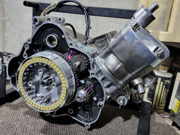 寄せ集めパーツで NSR80エンジン作成 ⑩ ベアリング組み間違え : 磯子