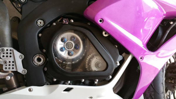CBR1000RR SC57 クラッチ交換＆スケルトン カバー : 磯子岸壁夜遊び