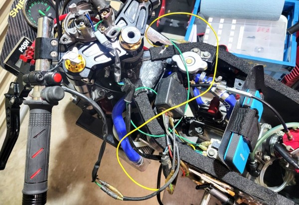 NSR80 CR80電装＆フライホイール取付 : 磯子岸壁夜遊び倶楽部#45