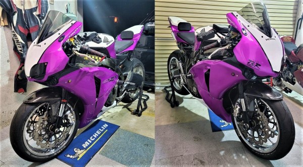 CBR1000RR SC57 フロントフォーク OH ④ 完成 : 磯子岸壁夜遊び倶楽部#45