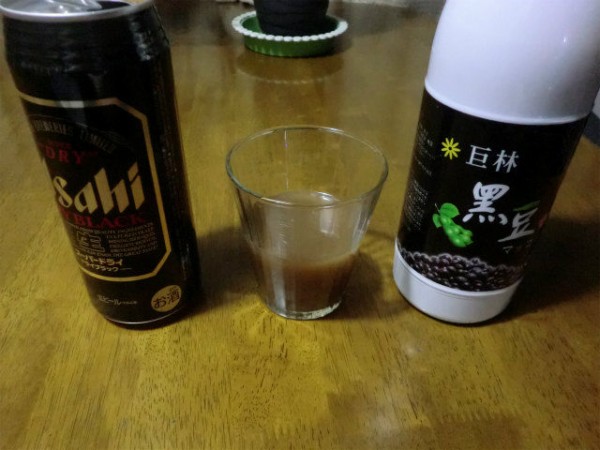 黒豆マッコリ黒ビール割り 東京屋どうでしょう 岩手県山田町 東京屋釣具店の息子の日記
