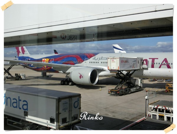 イギリス9月 イギリス ドバイまで飛行時間 カタール航空 りんこ 神戸お散歩日記 ﾟﾟ ときどき韓国