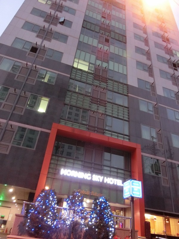 冬休み韓国 1週間滞在したホテル モーニングスカイ観光ホテル りんこ 神戸お散歩日記 ﾟﾟ ときどき韓国