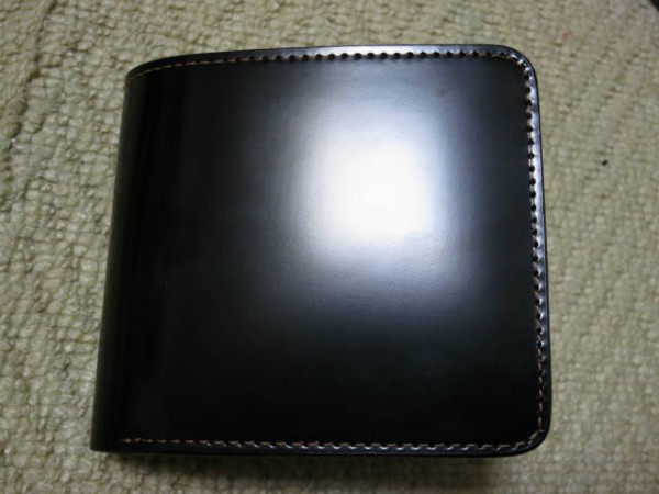 大峡製鞄 コードバン2つ折れ財布* : コロケロの雑記帳