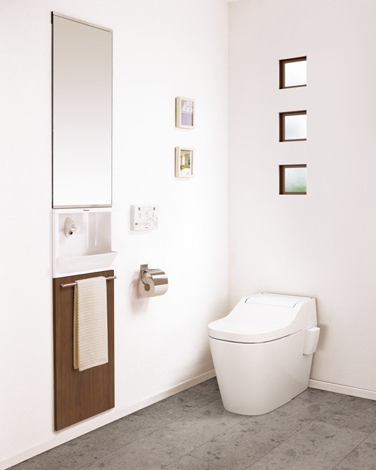 設計打ち合わせ７回目 ３ トイレの手洗い器 住宅情報館のquadで家を建てる