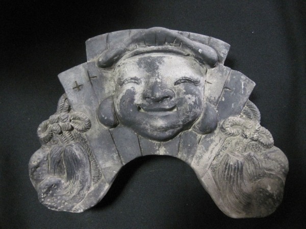 縁起物　大黒天　瓦　置物 大黒様 飾り瓦 : MA by So Shi Te - 通販 - Yahoo!ショッピング