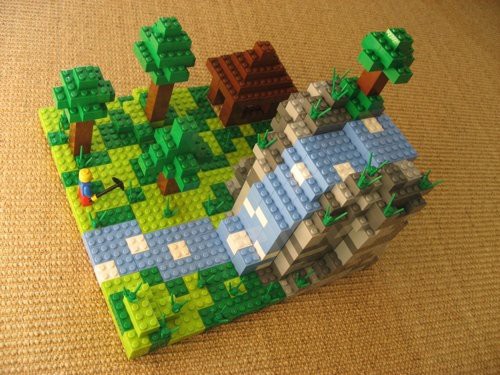 Minecraft Iphoneアプリ Brickcraft マインクラフトのキャラやオブジェをlegoブロックで作ろう いろいろ保管庫