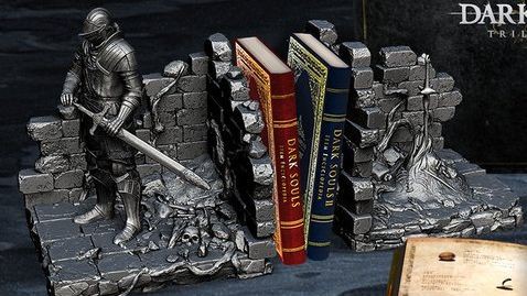 未使用品 ダークソウルトリロジーボックス　ブックエンド ダークソウル トリロジーボックス DARKSOULS trilogy box ブック